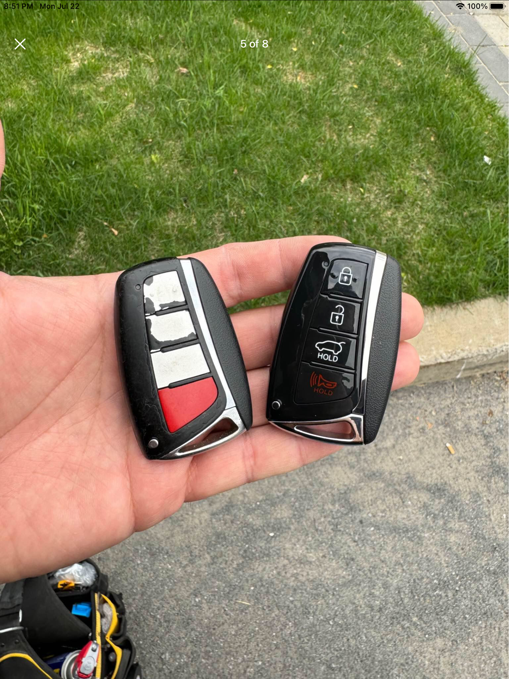 Hyundai Santa Fe key