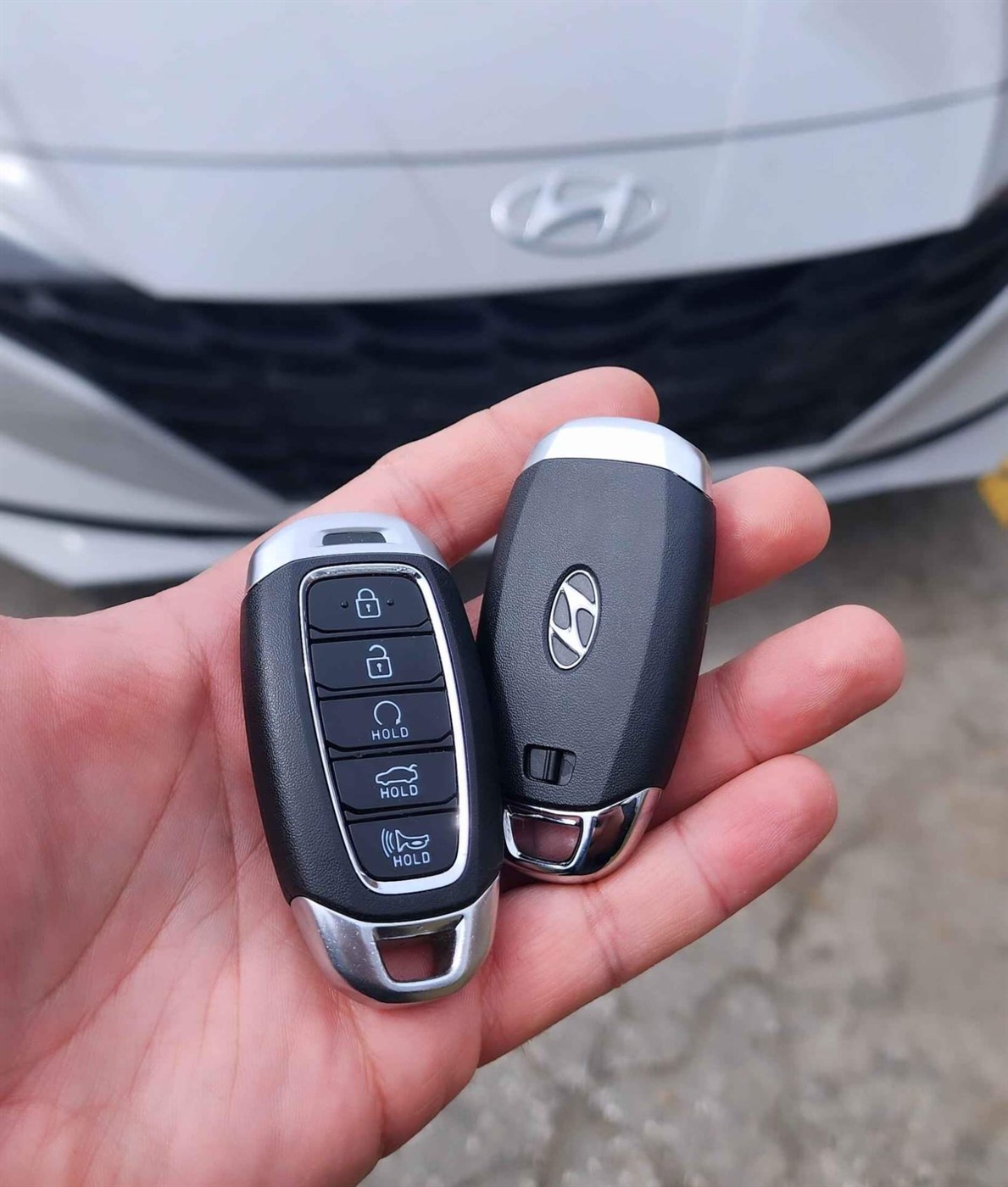 Hyundai Elantra smart key