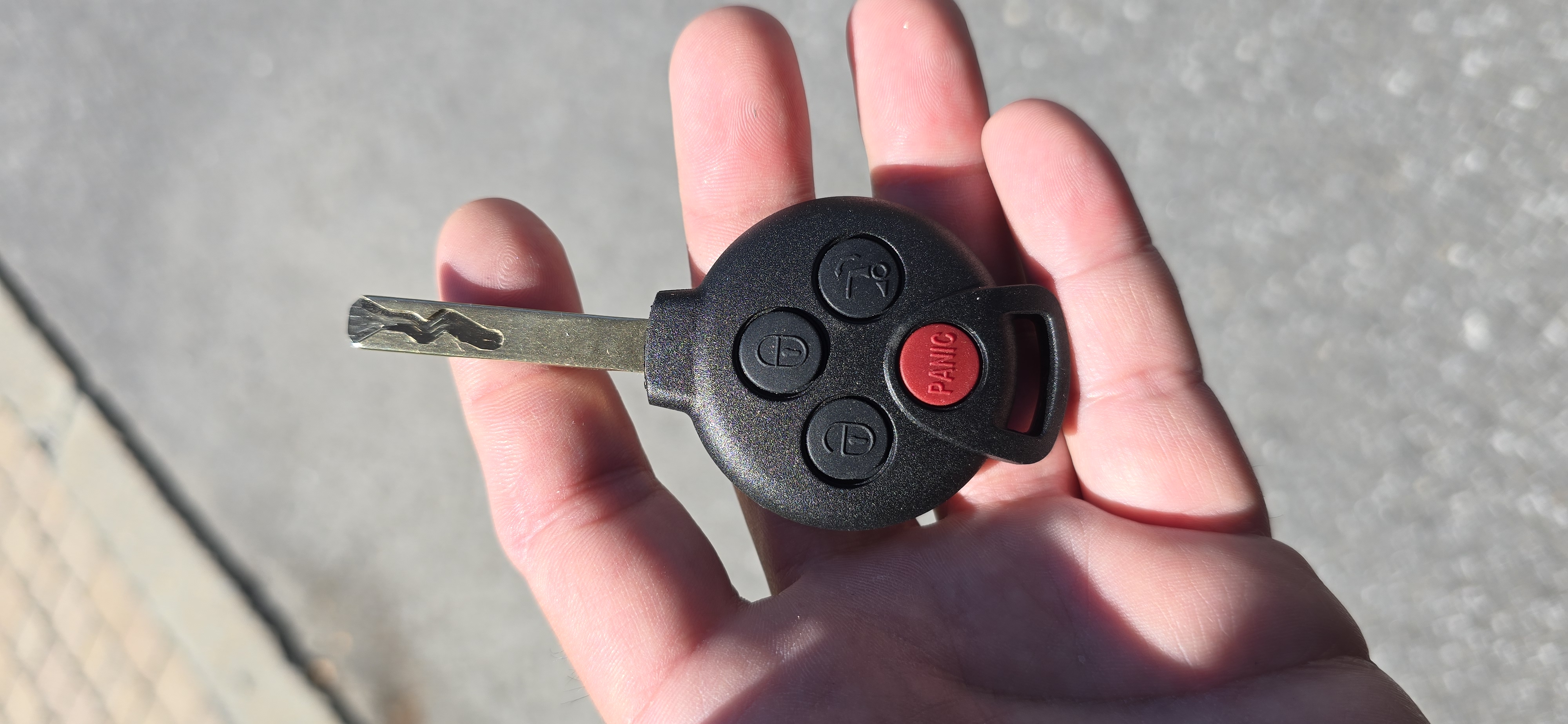 Smart Fortwo key